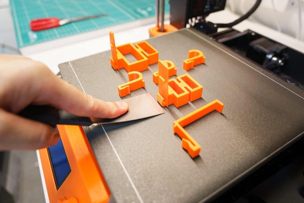 Plateau d'une imprimante 3D
