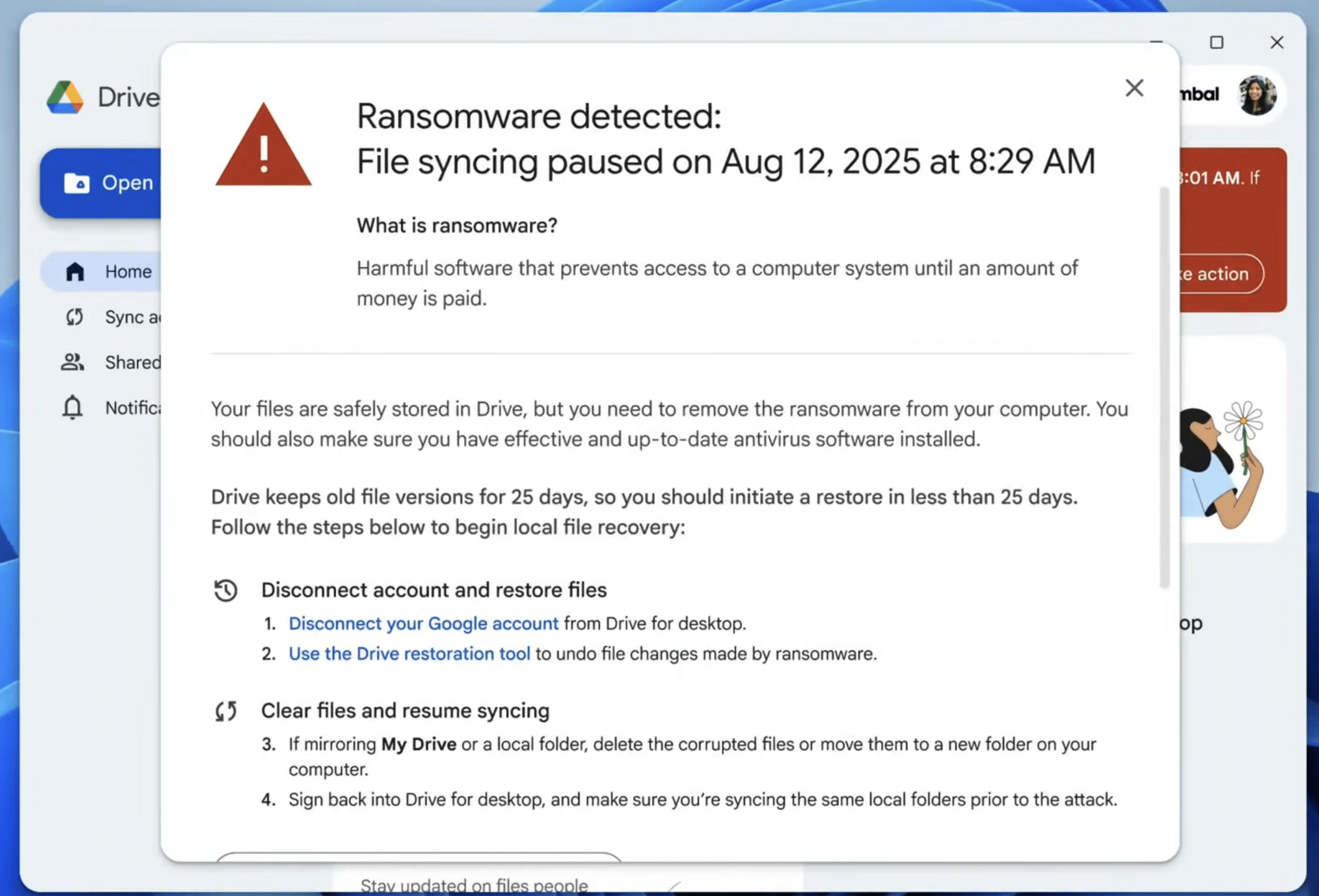 ransomware google workspace