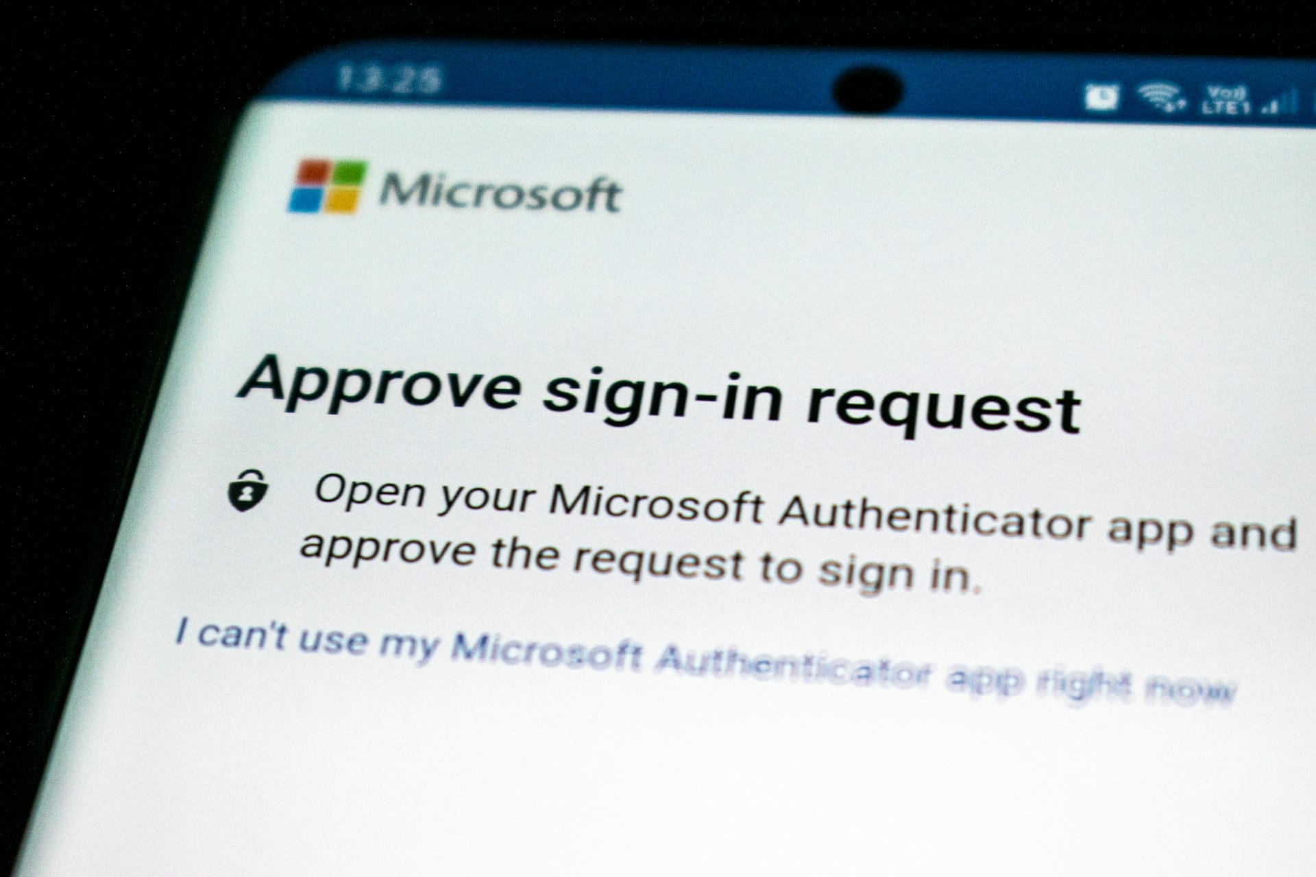 approve sign-in request microsoft