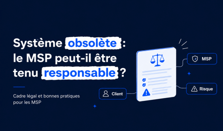 responsabilité juridique MSP